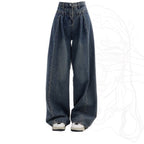Loose Fitting Wide Leg Jeans variant CJNZ182787701AZ|CJNZ182787702BY|CJNZ182787703CX|CJNZ182787704DW|CJNZ182787705EV|CJNZ182787706FU|CJNZ182787707GT