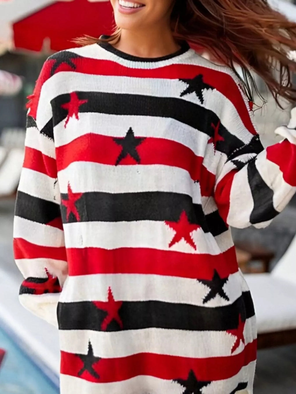 Stars Stripes Long Sleeve Sweater (24)