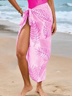 Cutout Sweetheart Neck One-piece Swimwear Cover-up Swim Set (12)