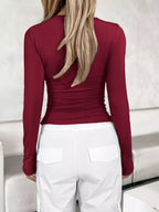 Slim Fit Long Sleeve T-shirt (10)
