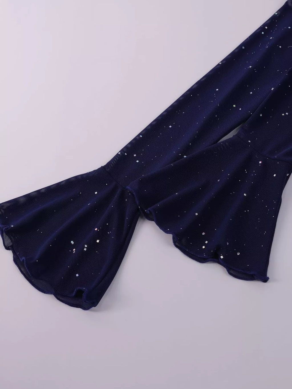 Glitter Off-shoulder Maxi Dress (14)