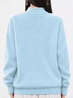 Turtleneck Dropped Shoulder Sweater (57)
