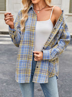 Plaid Button Up Long Sleeve Shirt (17)