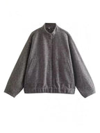 Full Size Snap Down Drop Shoulder Jacket (9)
