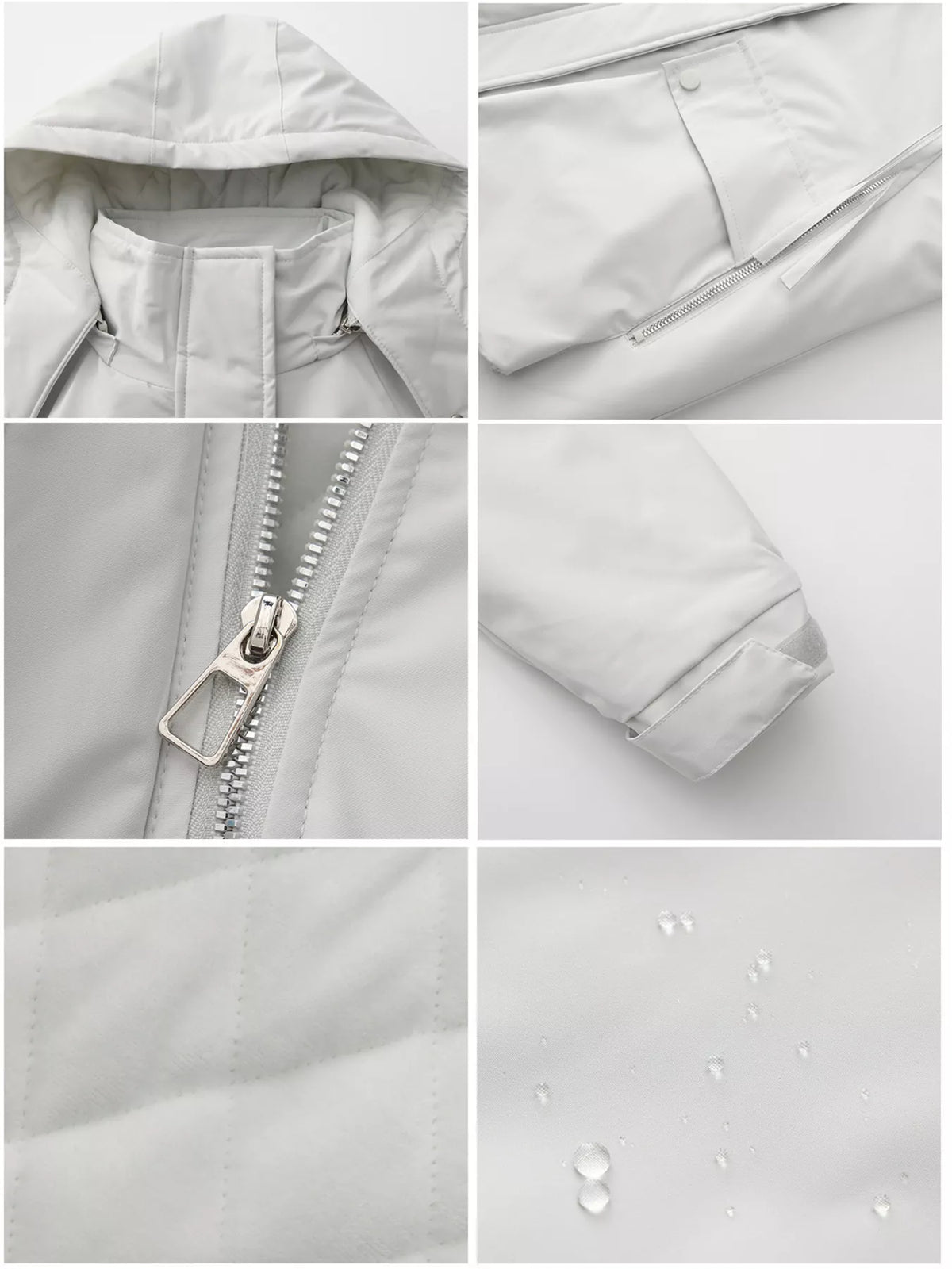 Full Size Zip Up Hooded Parka Outerwear Plus (27)