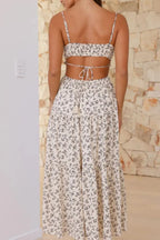 Cutout Printed Sleeveless Midi Cami Dress (22)
