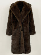 High-quality Artificial Fur Faux Fur Coat photo 1