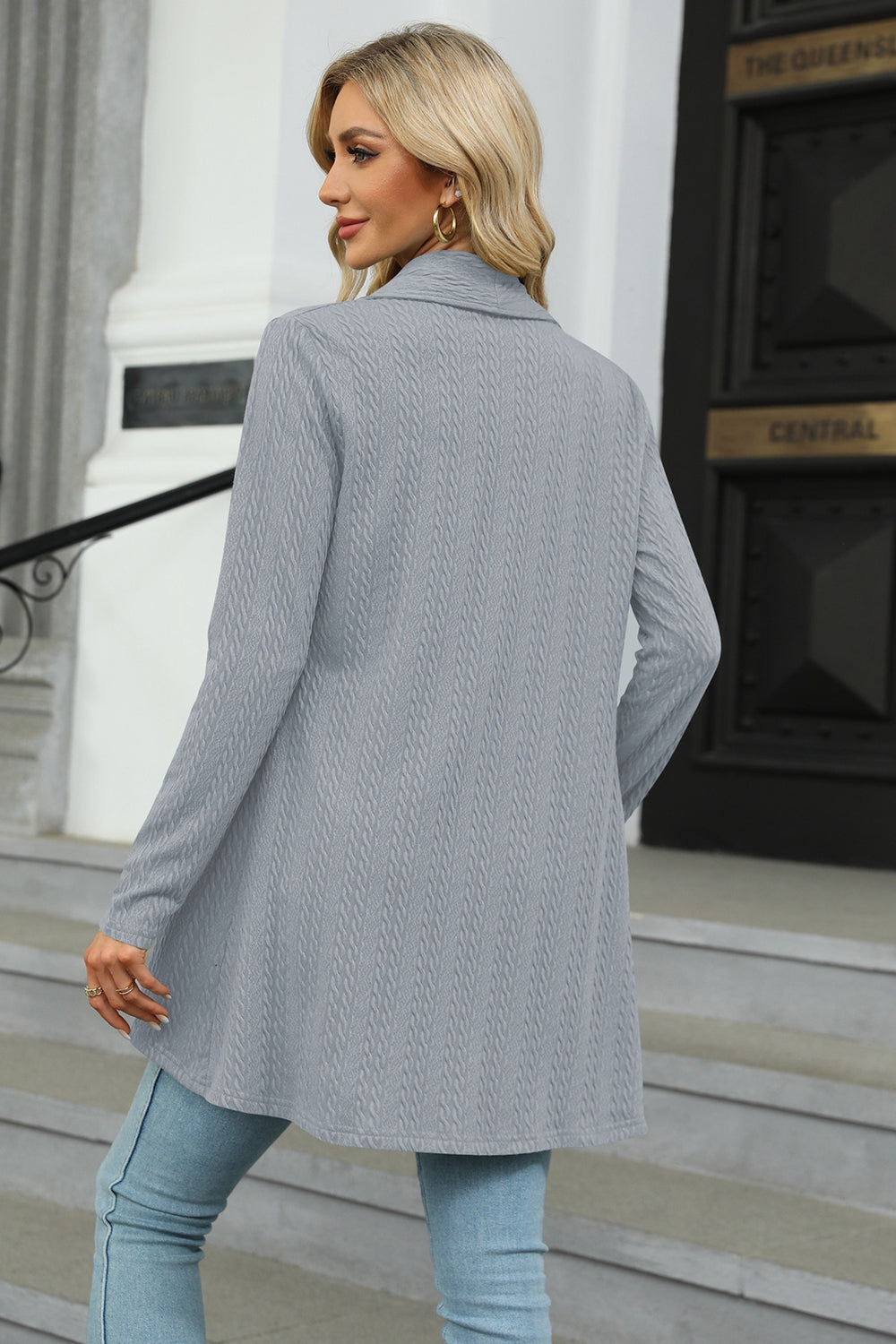 Open Front Long Sleeve Cardigan (18)