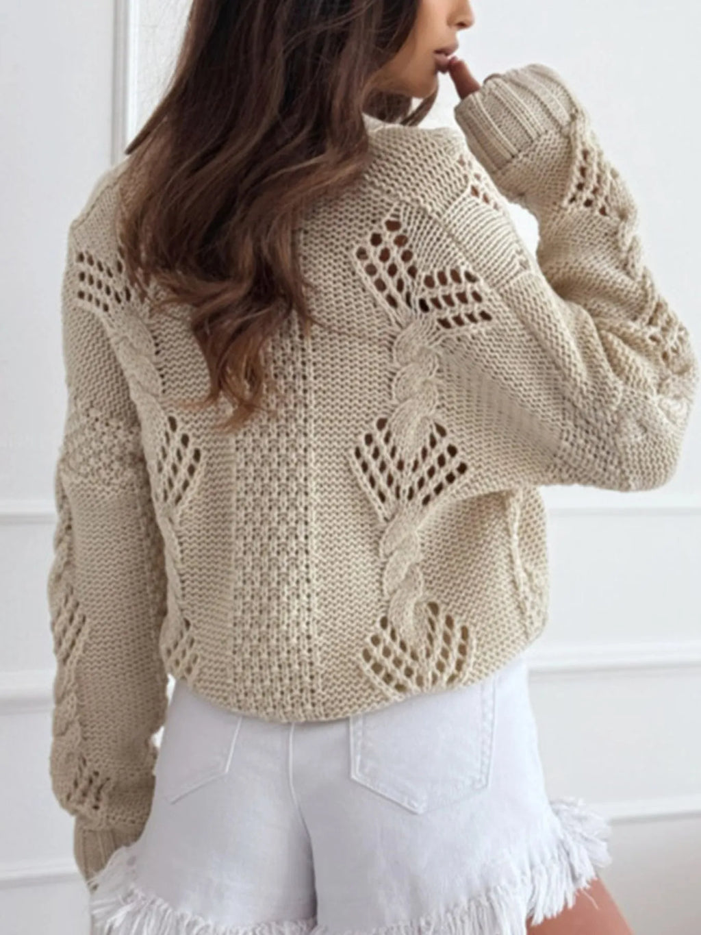 Button Up V-neck Cardigan (14)