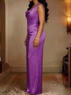 Full Size Cowl Neck Wide Leg Jumpsuit Plus (12)