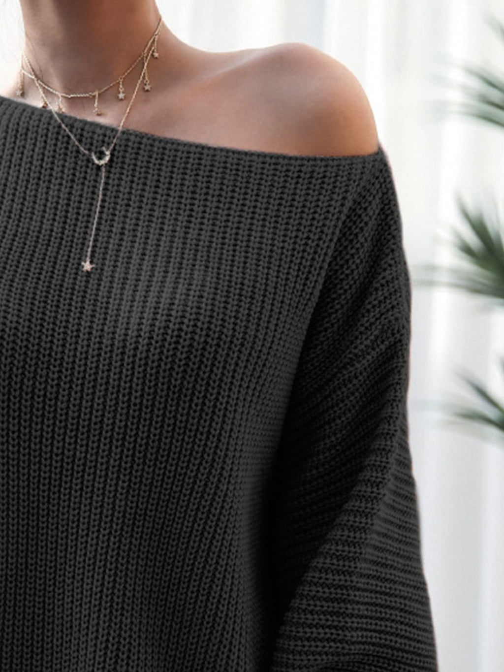Rib-knit Mini Sweater Dress (12)