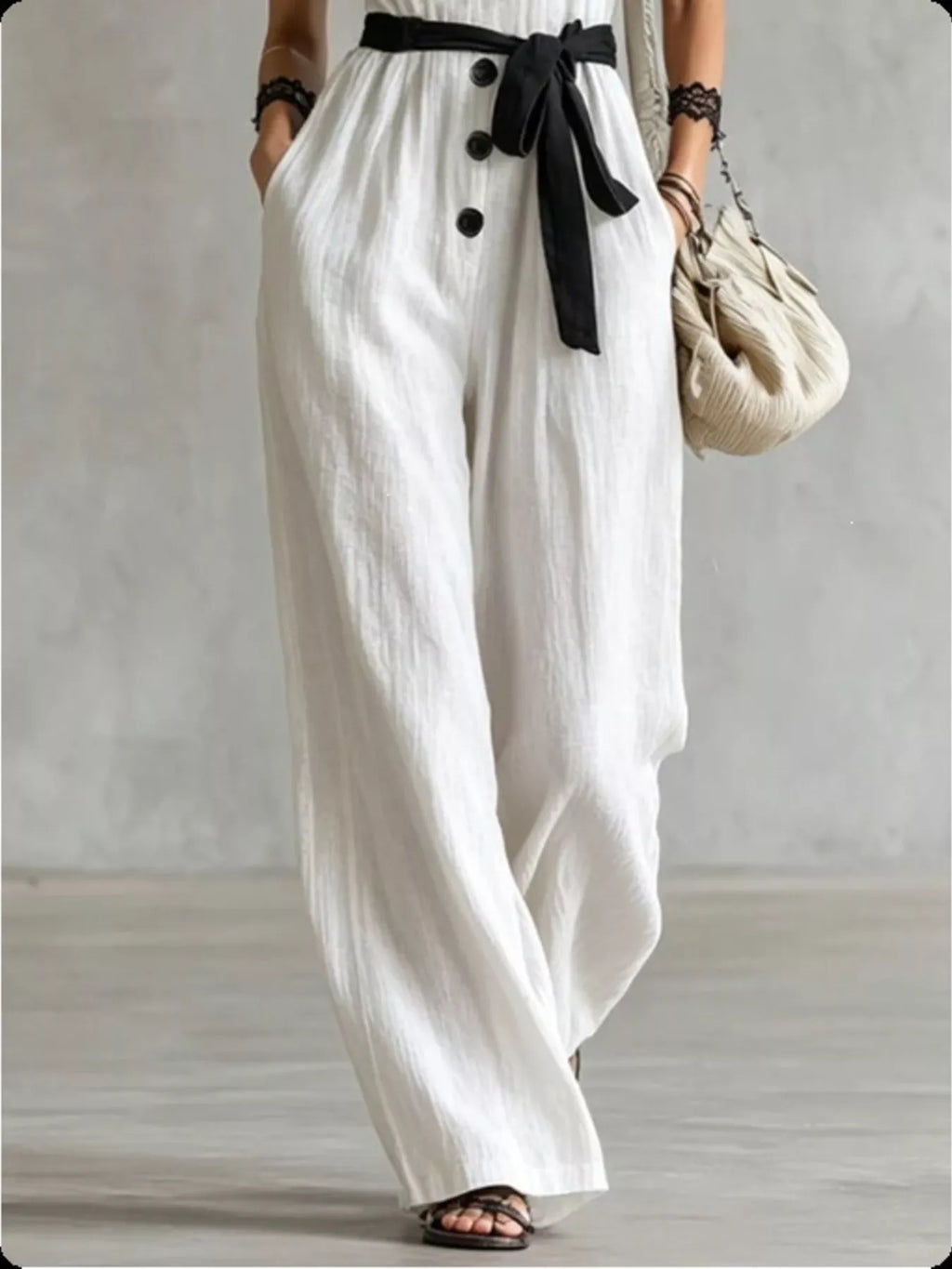 Lace Trim Sleeveless Wide Leg Jumpsuit (3)