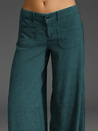 Full Size Wide Leg Pants Pockets Plus (15)