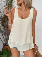 Wide Strap Layered Tank (3)