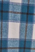 Full Size Plaid Button Up Lapel Collar Coat (11)