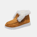 Furry Suede Snow Boots (2)