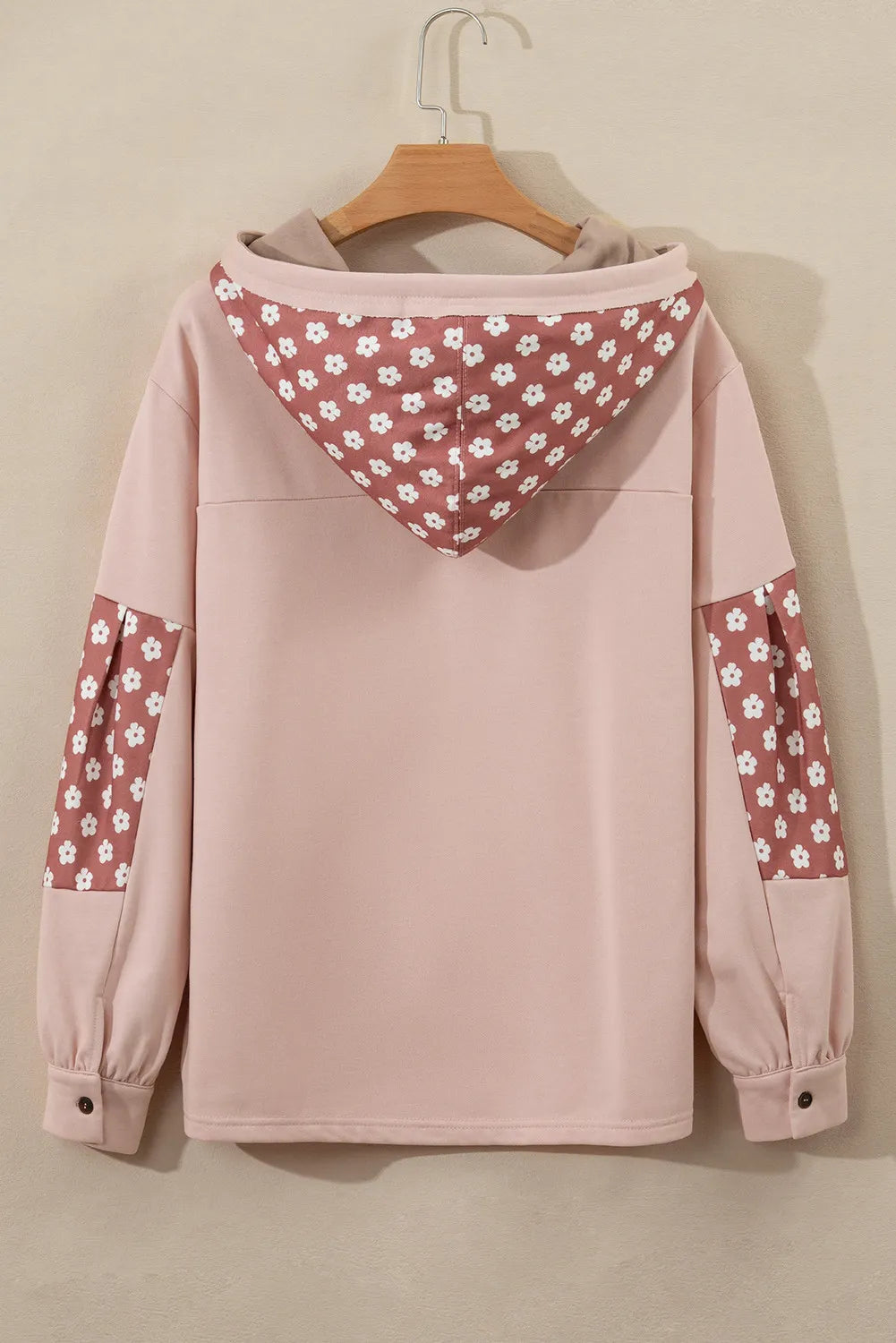 Drawstring Star Long Sleeve Hoodie (7)