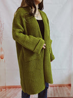 Open Front Long Sleeve Cardigan Pockets (7)