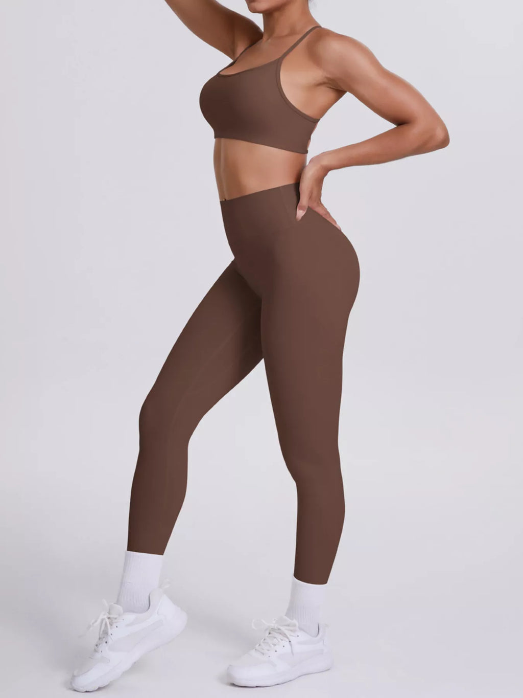 Criss-cross Back Cami Leggings Active Set (15)
