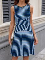 Round Neck Sleeveless Dress (20)