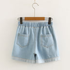 Strawberry Loose Wide-leg Jeans photo 6