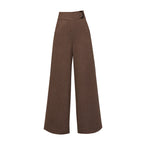 Fleece Wide-leg Pants variant CJNSXZKT00438-Brown-M|CJNSXZKT00438-Brown-S|CJNSXZKT00438-Brown-3XL|CJNSXZKT00438-Brown-L|CJNSXZKT00438-Brown-XL|CJNSXZKT00438-Brown-XXL