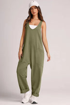 Wide Strap Jumpsuit Pockets (3)