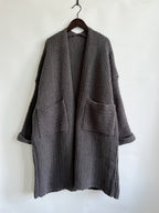 Open Front Long Sleeve Cardigan Pockets (11)