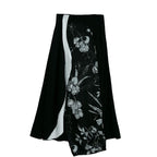 High Waist Floral Dress variant CJNSXZQZ00847-Black-S|CJNSXZQZ00847-Black-L|CJNSXZQZ00847-Black-M