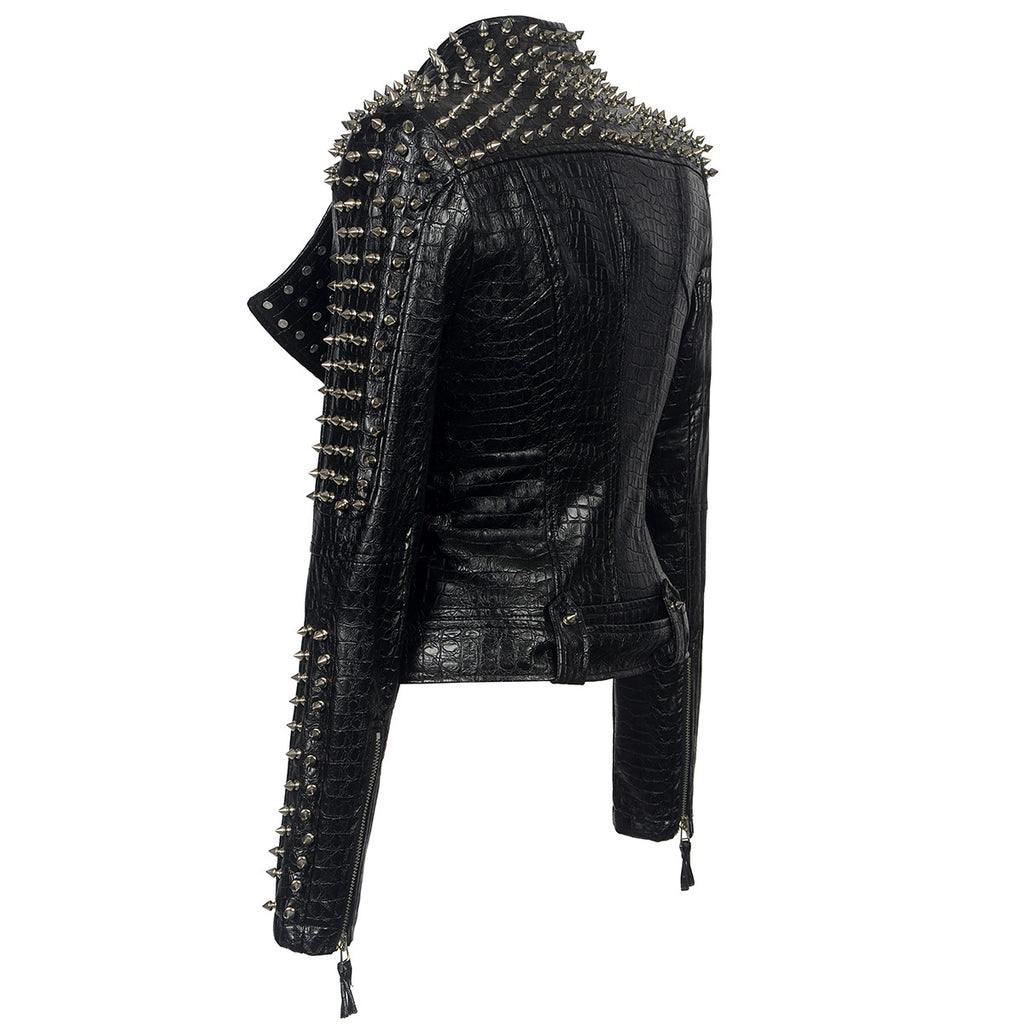 Short Leather Jacket photo 4