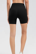 Wide Waistband Slim Fit Sports Shorts (2)