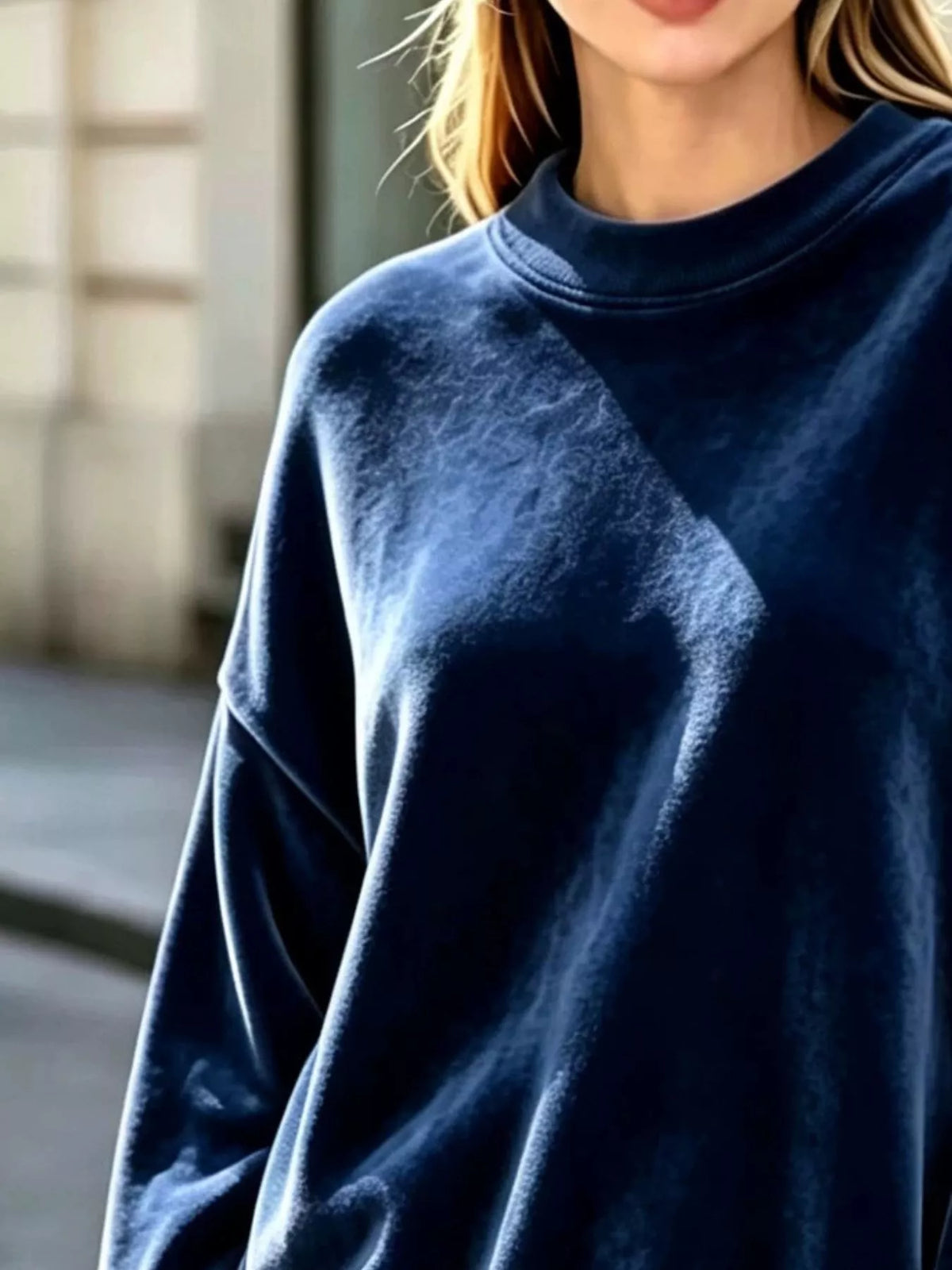 Full Size Oversized Dropped Shoulder Sweatshirt Plus (17)