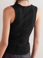 Solid V-neck Tank (17)