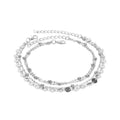 Copper Sequin Anklet variant CJZBLXSL01607-Silver