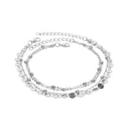 Copper Sequin Anklet variant CJZBLXSL01607-Silver