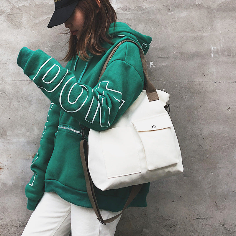 Canvas Big Bag Shoulder photo 1