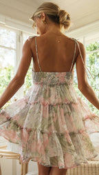 Vacation Print Slip Dress photo 8
