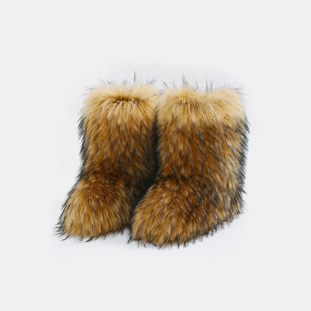 Thermal Fuzzy Platform Boots (2)