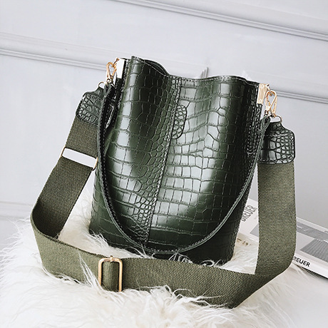 Handbag Shoulder Bag Bucket variant CJBHNSNS13531-Green