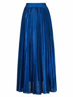 High-waisted Pleated Maxi Skirt (13)