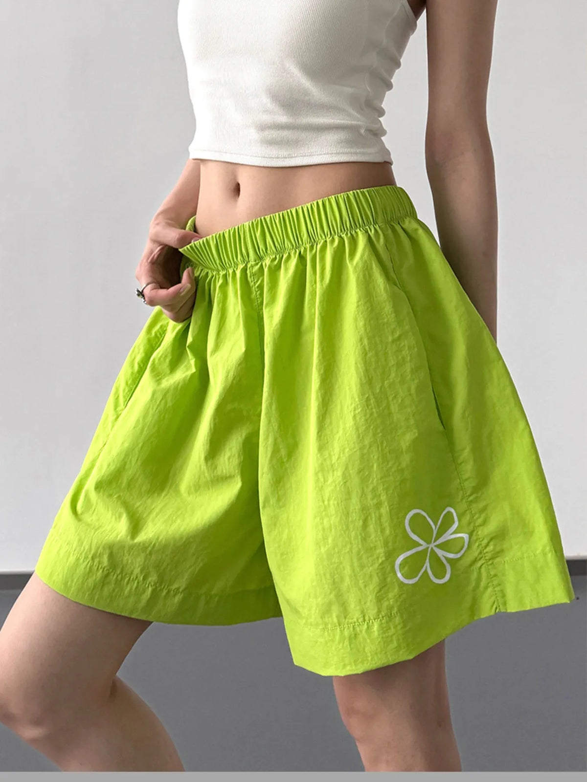 Elastic Waist Shorts (10)