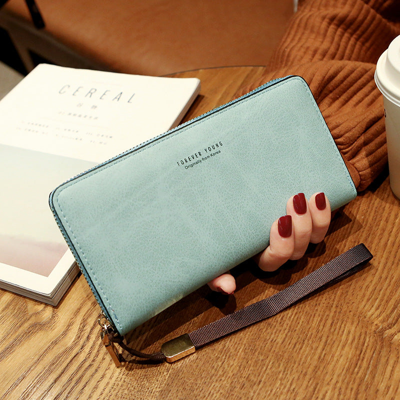 Maude Vegan Faux Leather Clutch variant CJBHNSNS06681-Light blue