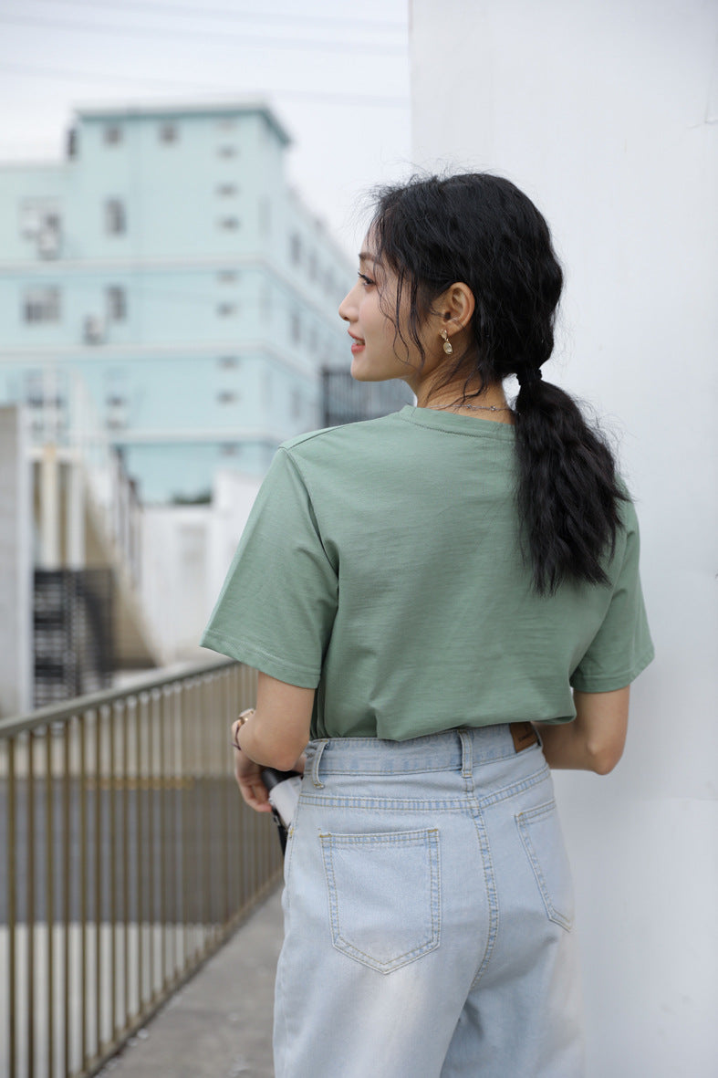 Letter Printed T-shirt White photo 17