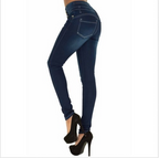 Europe High Waist Slim Jeans photo 2