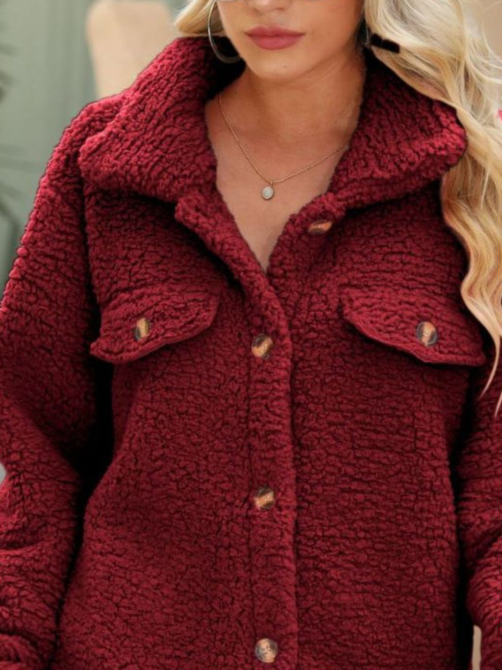 Button Down Collared Coat (6)