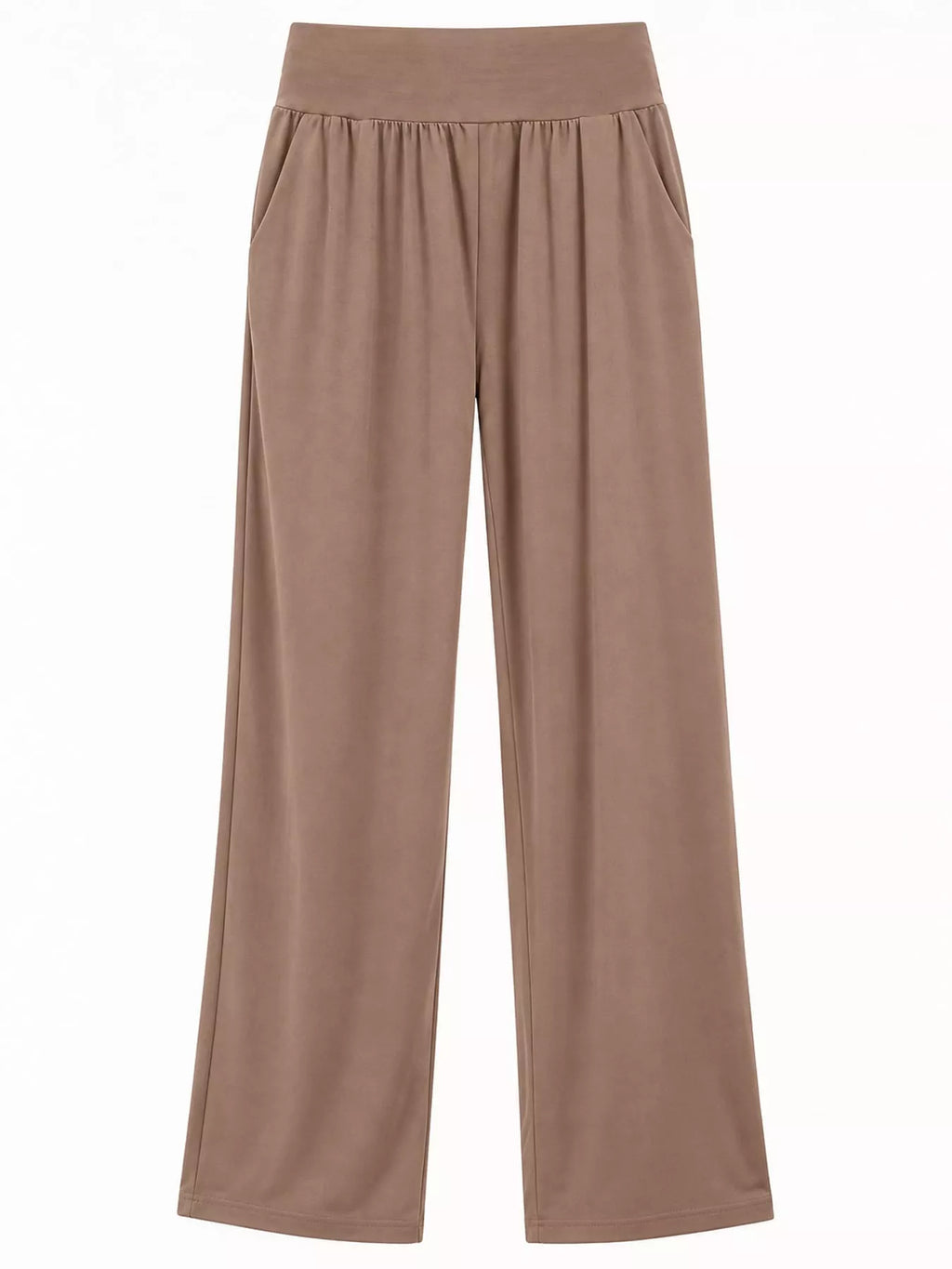High-waisted Wide-leg Pants (42)