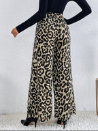 Printed Elastic Waist Wide Leg Pants (9)