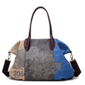 Canvas Shoulder Bag variant CJBHNSNS07483-Lake Blue