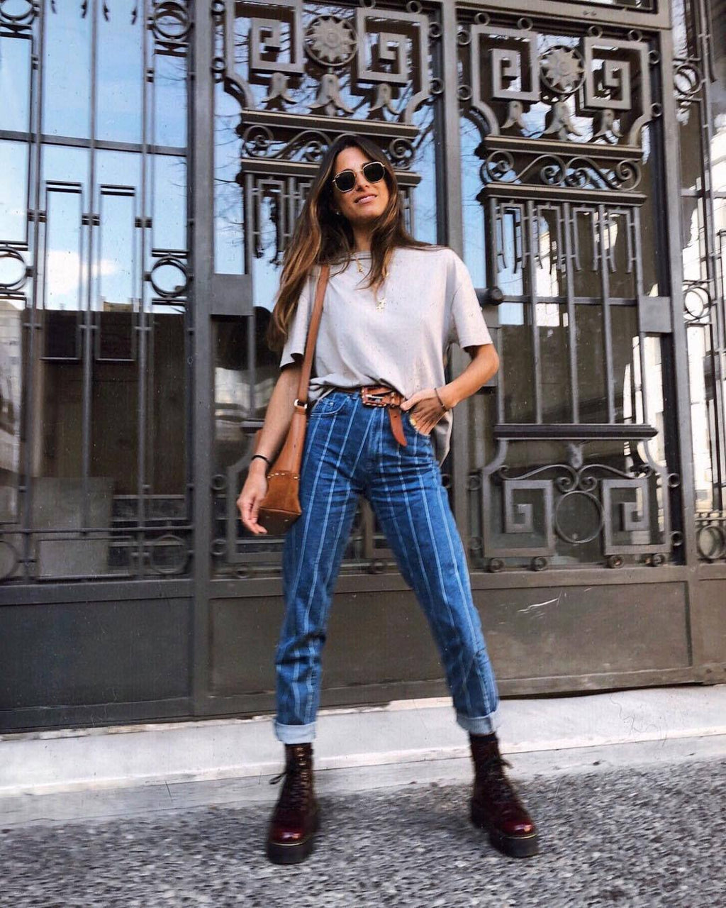 Stretch Striped Jeans photo 3