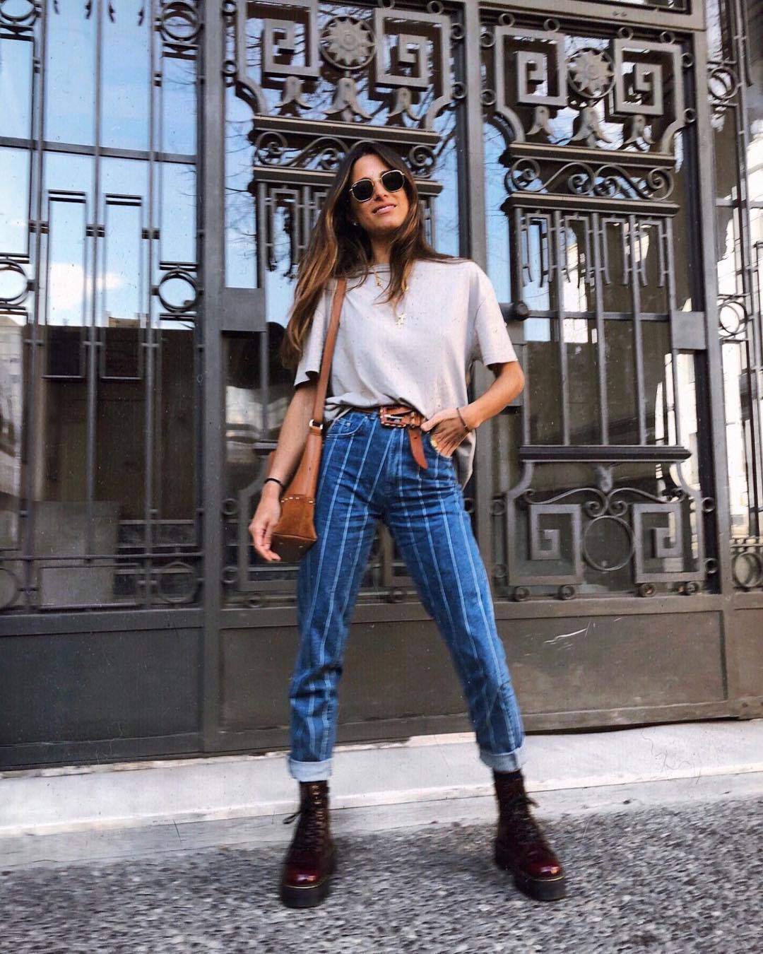 Stretch Striped Jeans photo 3